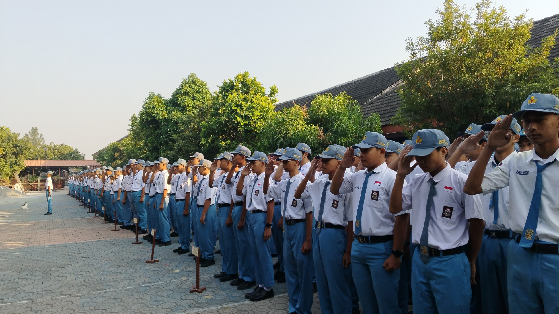 SMAN Mojoagung Gelar Apel Hari Pertama Masuk Sekolah Tahun Pelajaran 2026/2027